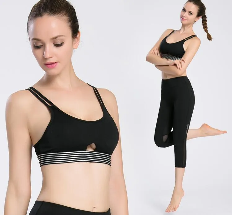 Strappy Multifunctional Sports Bra for Women