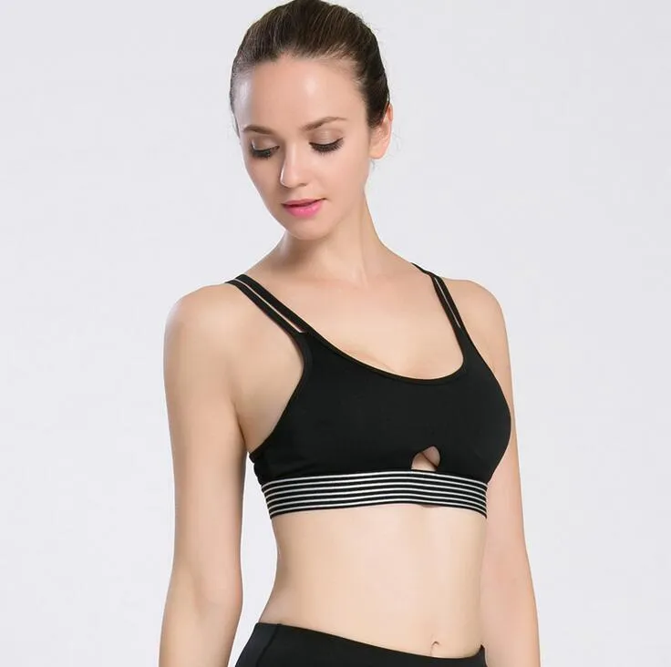 Strappy Multifunctional Sports Bra for Women