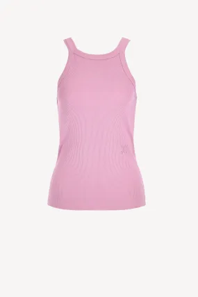 Tank Top Racer in Pink Poeny