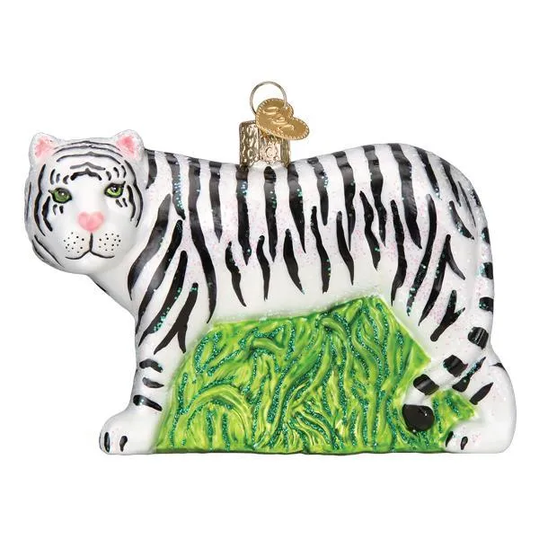 White Tiger Ornament