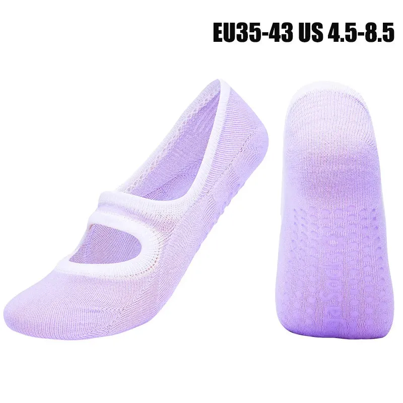 Women High Quality Pilates Socks Anti-Slip