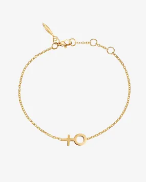 Women Unite small bracelet gold