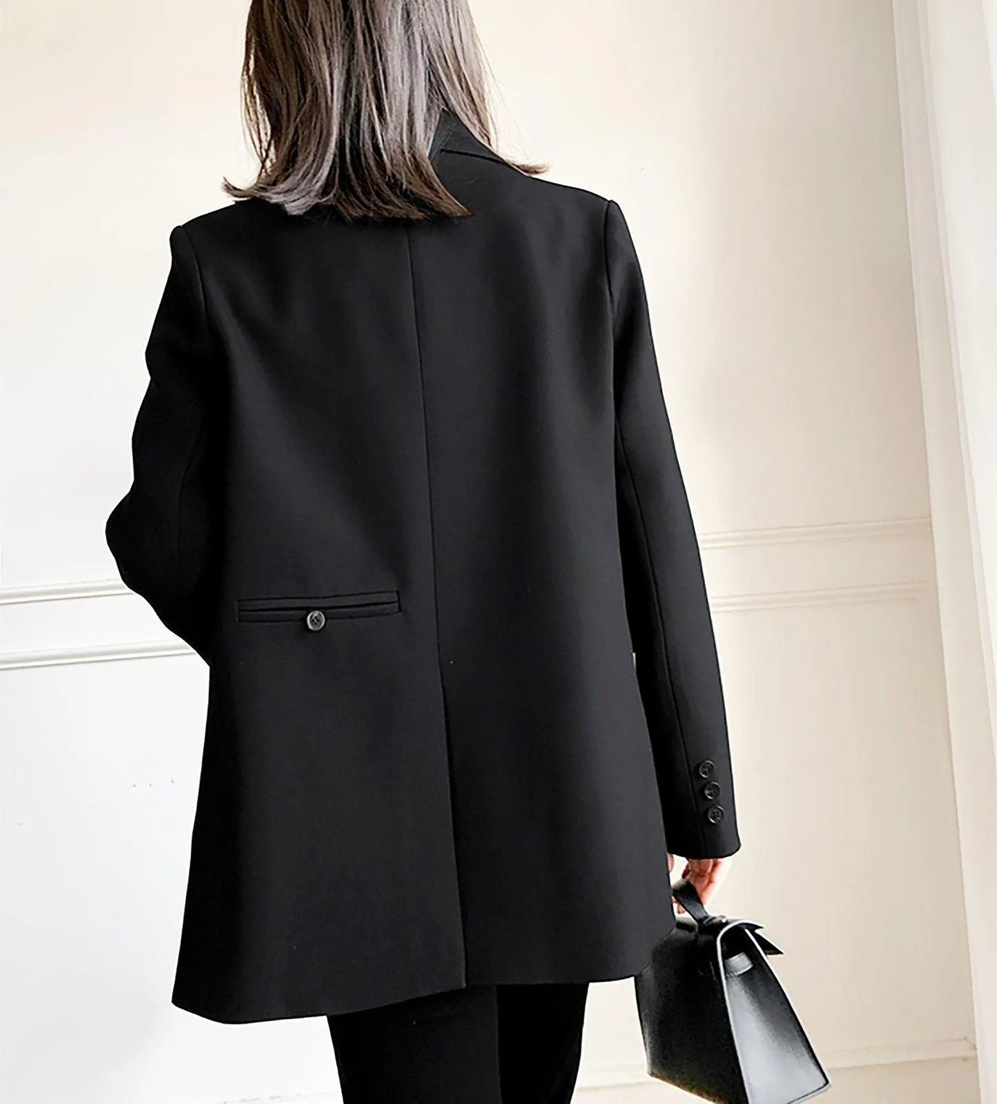 Women's Back Slit Blazer